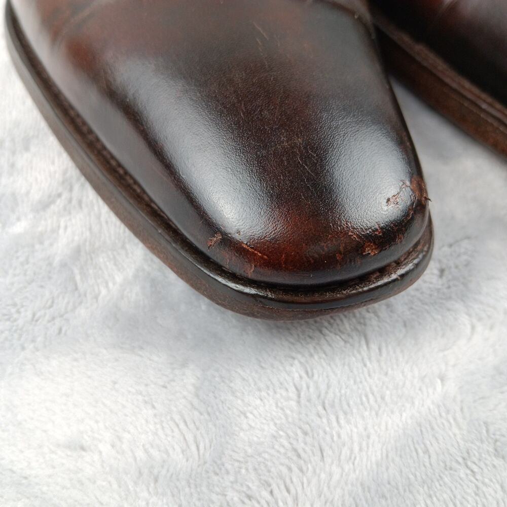 Magnanni Crucero Wholecut Oxford Shoes Men's Size 9.5 M Cognac Leather 18576 - Picture 10 of 16